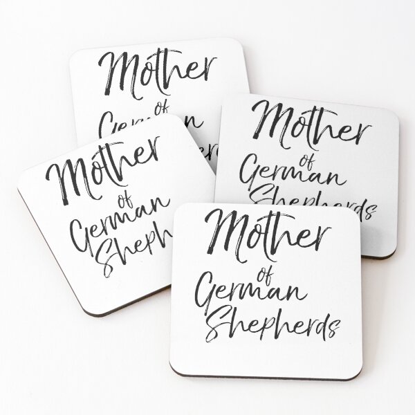 Item preview, Mother of German Shepherds Dog Quote designed and sold by TNDesignStudio.