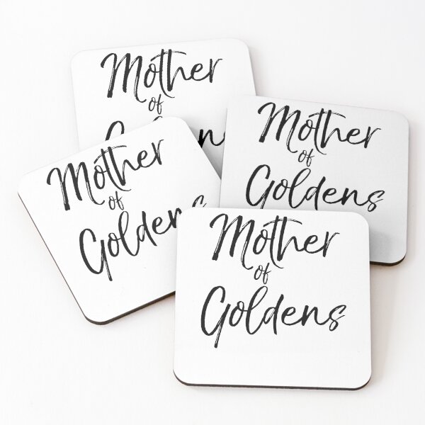 Item preview, Mother of Goldens Dog Quote designed and sold by TNDesignStudio.