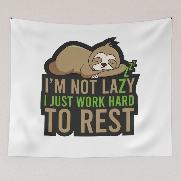 Item preview, Imma Get Lazy designed and sold by LADYGOODMOOD.