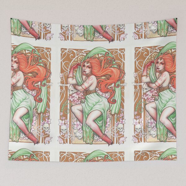 Item preview, ART NOUVEAU SUCCUBUS designed and sold by medusadollmaker.