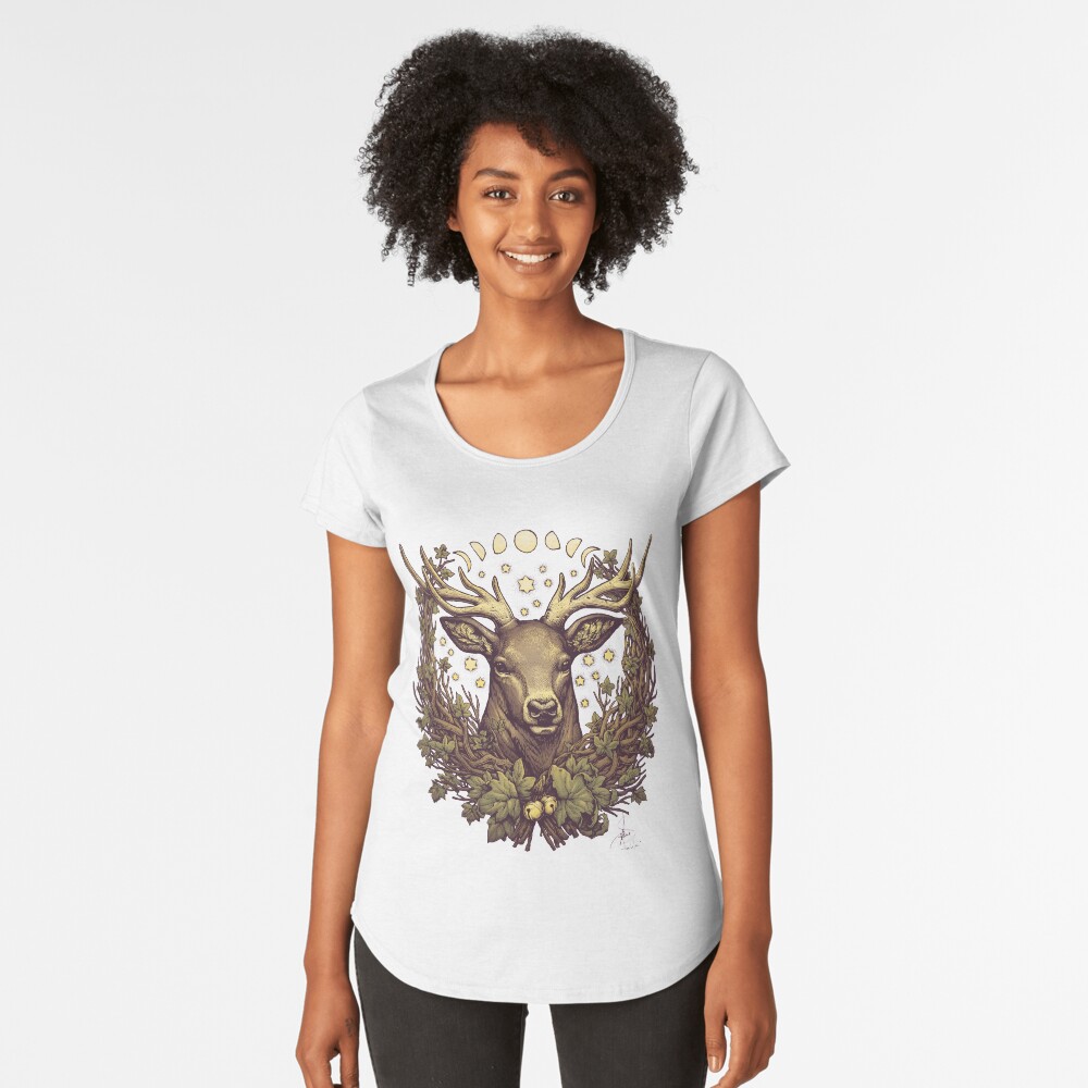 Item preview, Premium Scoop T-Shirt designed and sold by medusadollmaker.