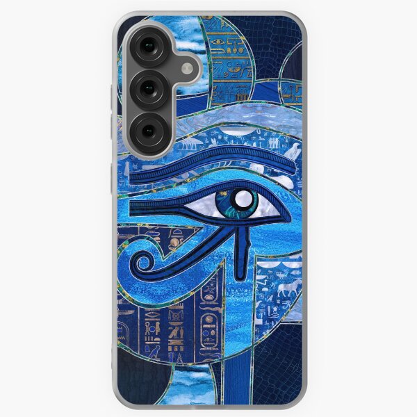 Item preview, Egyptian Eye of Horus - Wadjet - Mixed Textures designed and sold by k9printart.