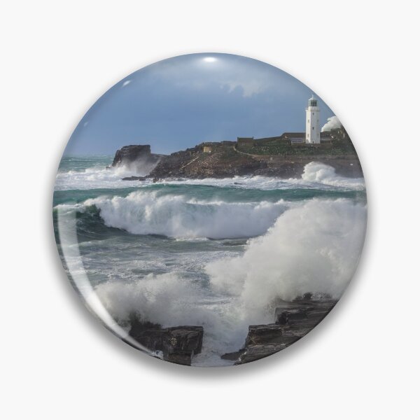 Item preview, Stormy Evening at Godrevy designed and sold by bitm2007.