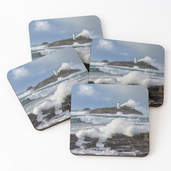 Item preview, Stormy Evening at Godrevy designed and sold by bitm2007.