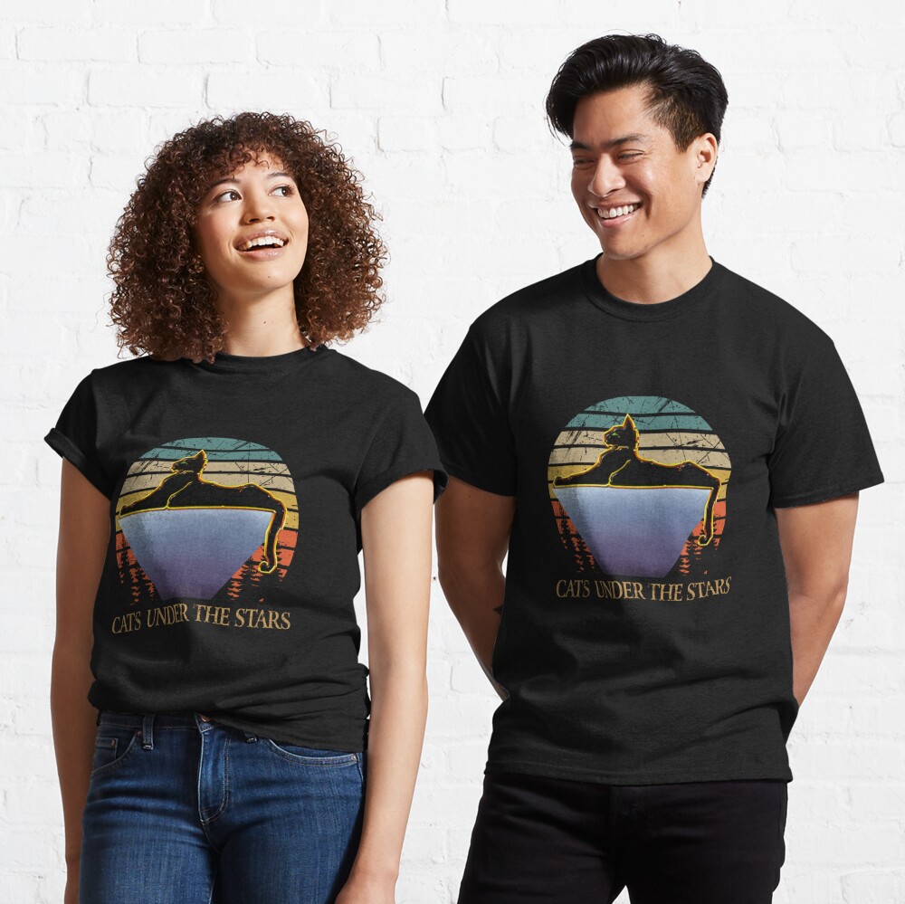 cats under the stars shirt