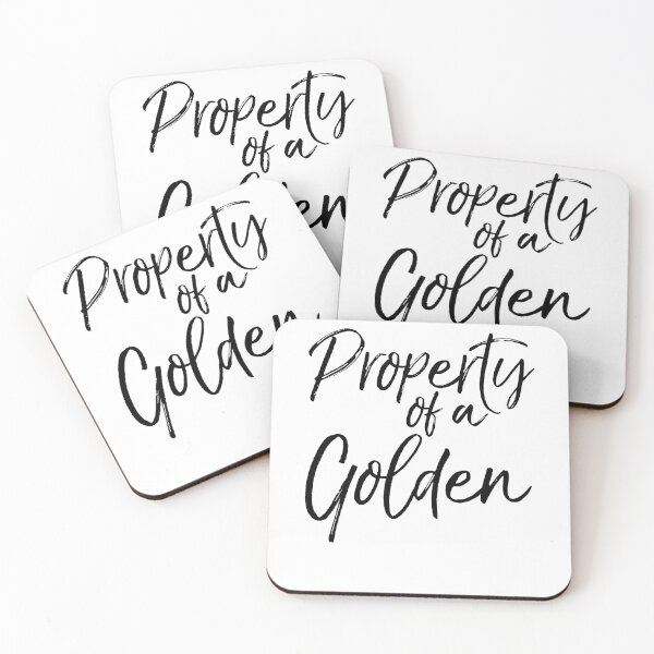 Item preview, Property of a Golden Dog Quote designed and sold by TNDesignStudio.