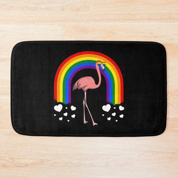 Item preview, Gay Pride Flamingo LGBT Rainbow designed and sold by fatamyfan1.