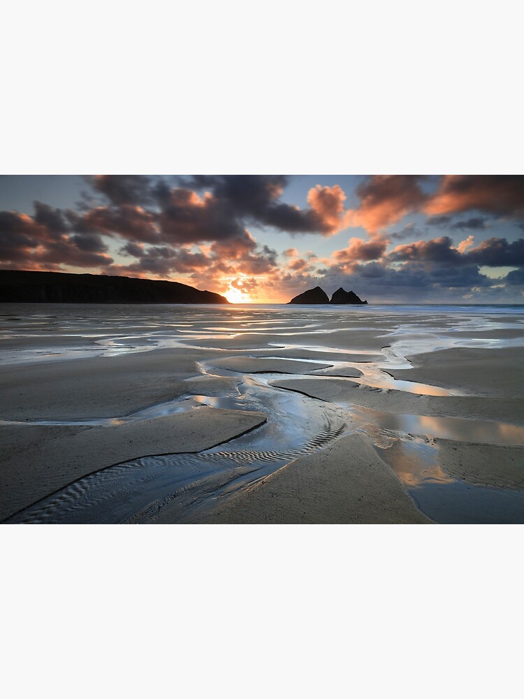 Thumbnail 3 of 3, Photographic Print, Towards the Setting Sun (Holywell) designed and sold by bitm2007.