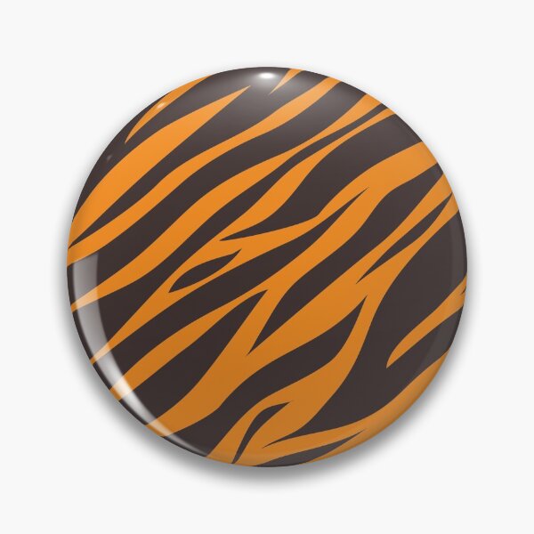 Item preview, Tiger Orange Wave Prints Background designed and sold by flying-flamingo.