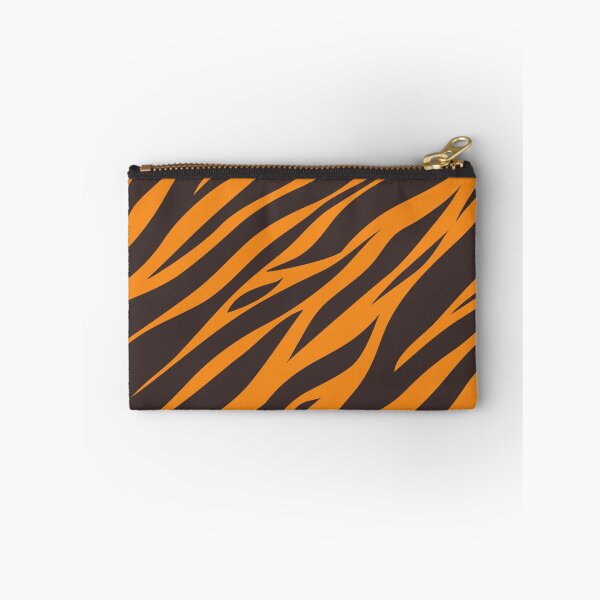 Item preview, Tiger Orange Wave Prints Background designed and sold by flying-flamingo.