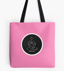 Yoga Namaste Calmness (White) Tote Bag