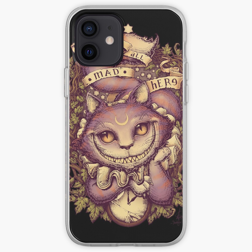 "CHESHIRE CAT" iPhone Case & Cover by medusadollmaker Redbubble