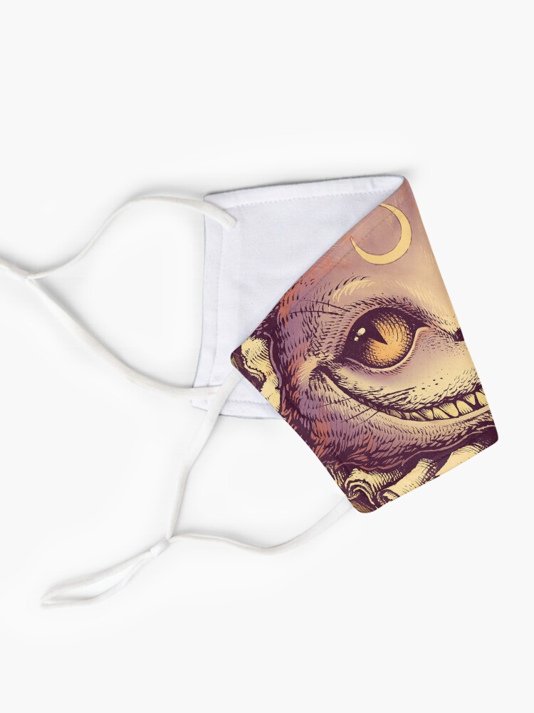 Alternate view of CHESHIRE CAT Mask