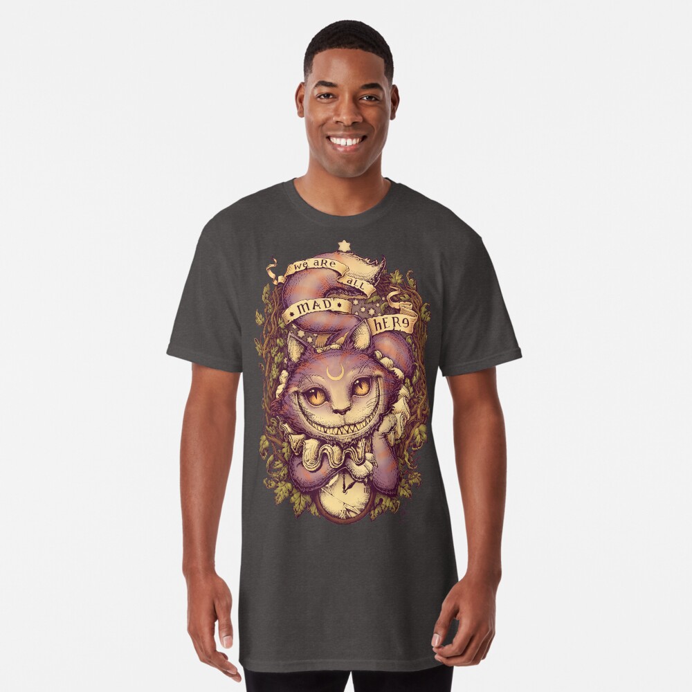 "CHESHIRE CAT" Tshirt by medusadollmaker Redbubble