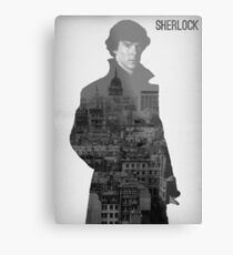 BBC Sherlock Poster Metal Print