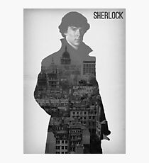 BBC Sherlock Poster Photographic Print