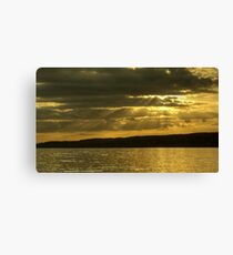 Crepuscular Light Canvas Print