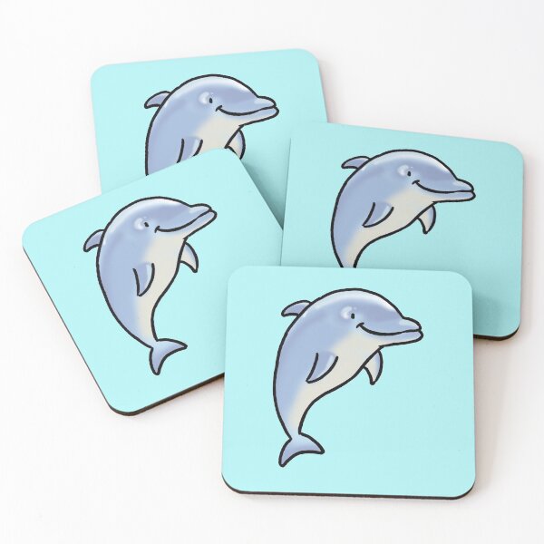 Item preview, Cute jumping dolphin sea animal designed and sold by CuteCartoon.