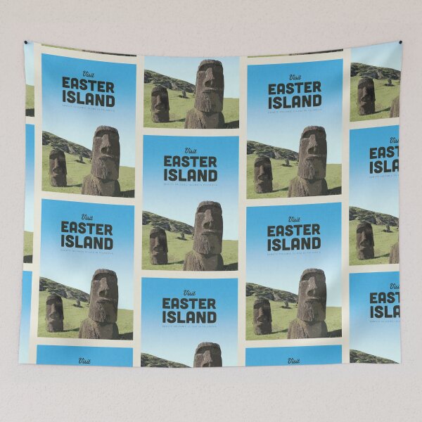 Item preview, Visit Easter Island designed and sold by Mercury Club.