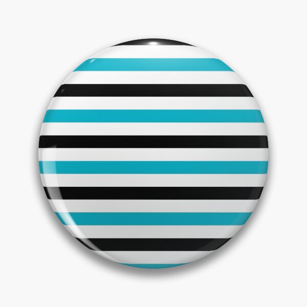 Item preview, Trendy Black And Blue Stripe Pattern designed and sold by semas.