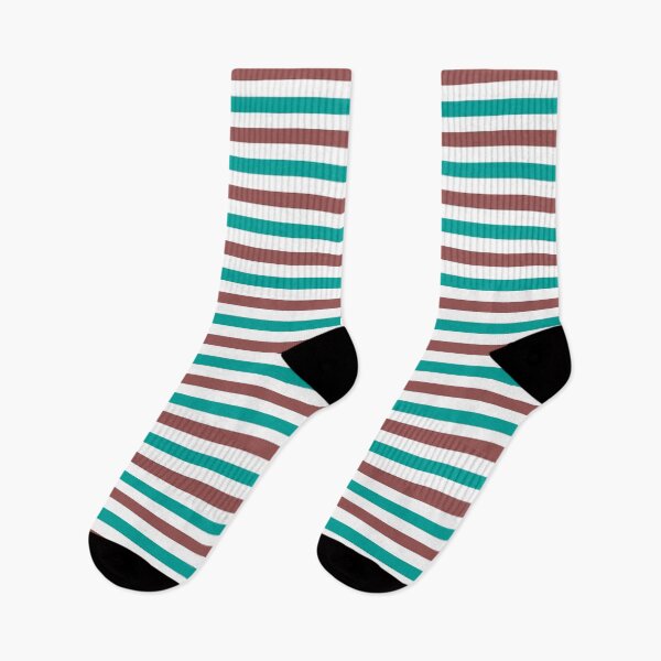 Item preview, Trendy Brown And Green Stripes Pattern designed and sold by semas.