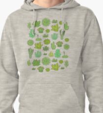 Succulents Pullover Hoodie