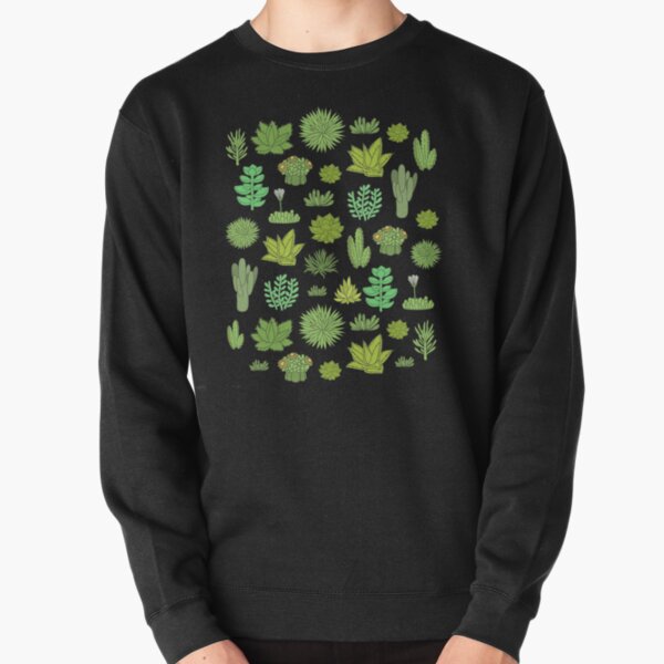Succulents Pullover Sweatshirt