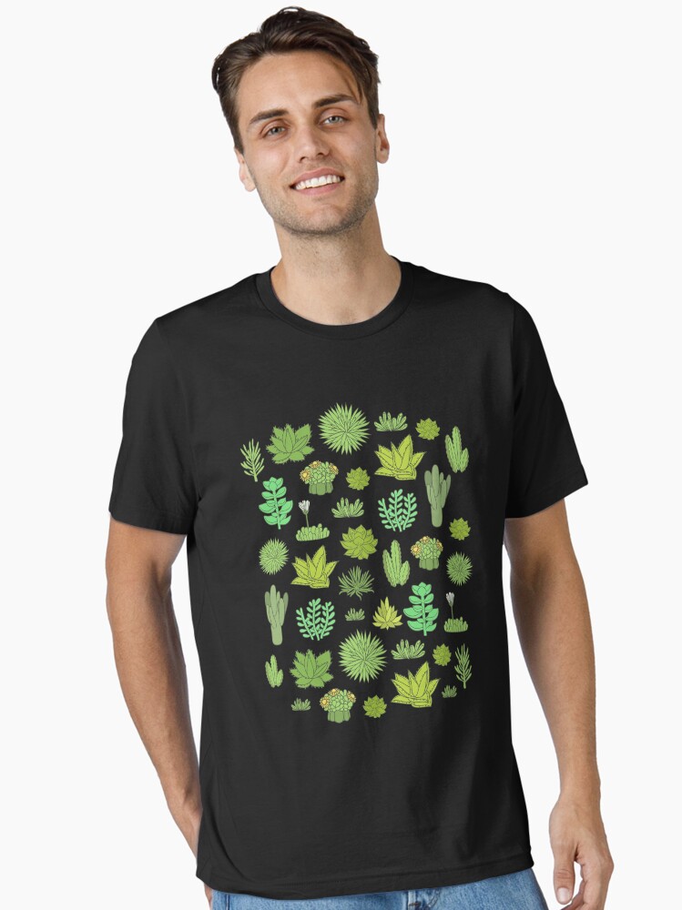 Thumbnail 1 of 7, Essential T-Shirt, Succulents and cactus. For cacti plant lover designed and sold by kostolom3000.