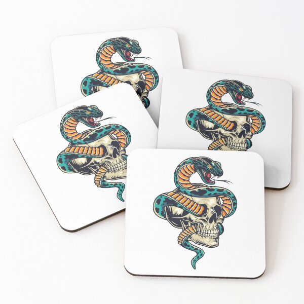 Item preview, Snake And Skull designed and sold by Vector Scout Lab.