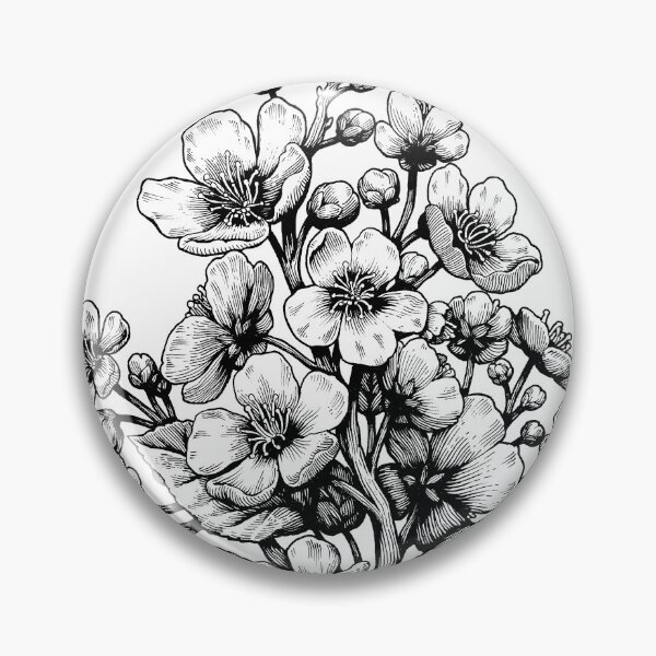 Item preview, Cherry Blossom botanical designed and sold by medusadollmaker.