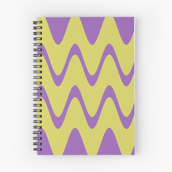 Item preview, Yellow Purple Abstract Waves designed and sold by semas.
