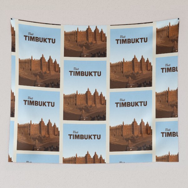 Item preview, Visit Timbuktu designed and sold by Mercury Club.