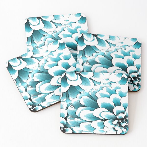Item preview, Bold Blue Flowers Pattern designed and sold by semas.