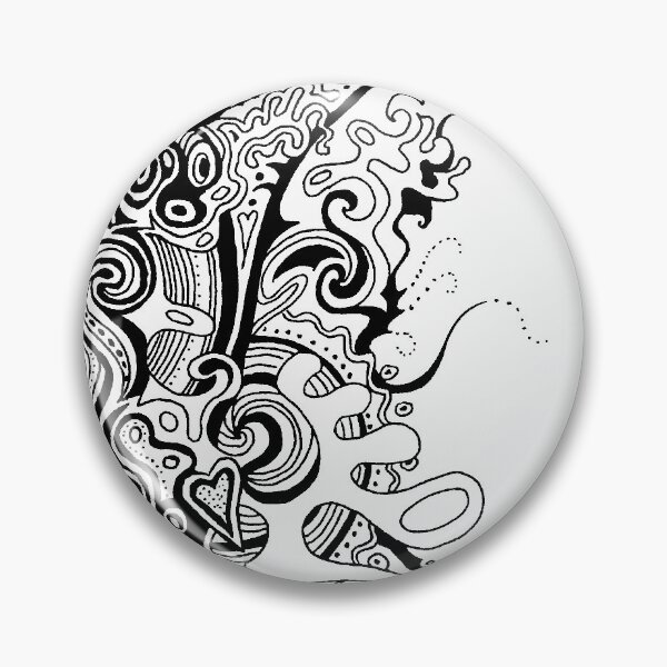 Item preview, Aussie Tangle 18 in Black with Transparent Background designed and sold by Heatherian.
