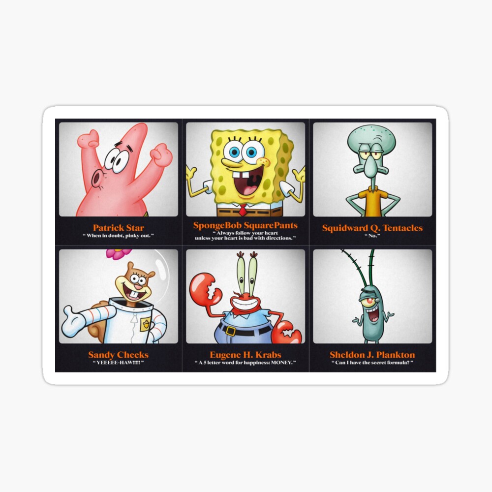 spongebob 7 sins