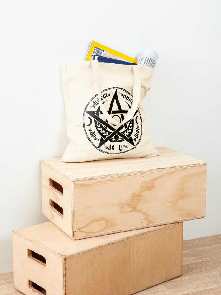 Alternate view of DO AS YE WILL - rede Tote Bag