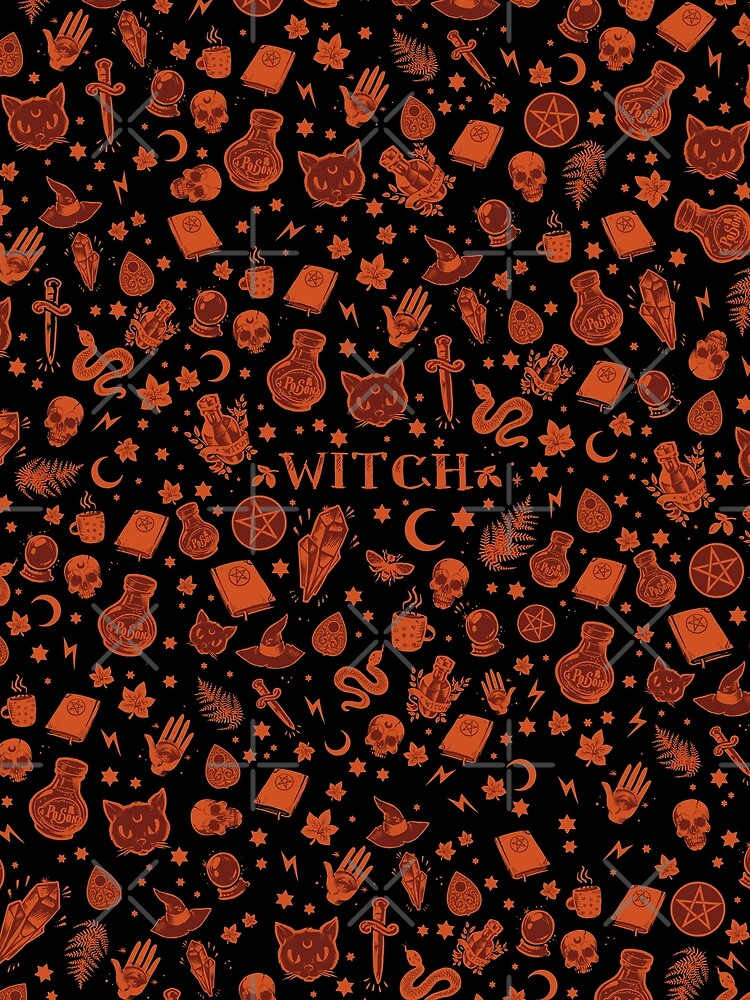WITCH orange elements by medusadollmaker