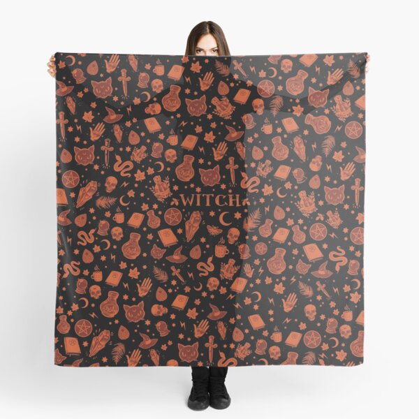 WITCH orange elements Scarf