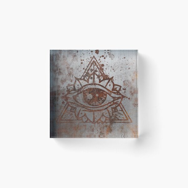 Item preview, RUST EYE of CONSCIOUSNESS designed and sold by vartstudio.
