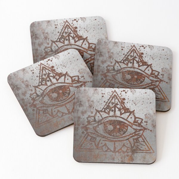 Item preview, RUST EYE of CONSCIOUSNESS designed and sold by vartstudio.