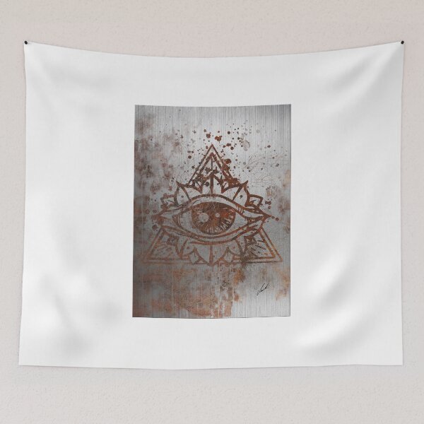 Item preview, RUST EYE of CONSCIOUSNESS designed and sold by vartstudio.