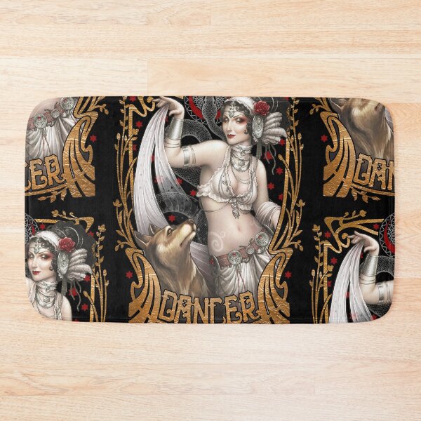 Item preview, Dancing with wolves - Tribal Belly dance designed and sold by medusadollmaker.