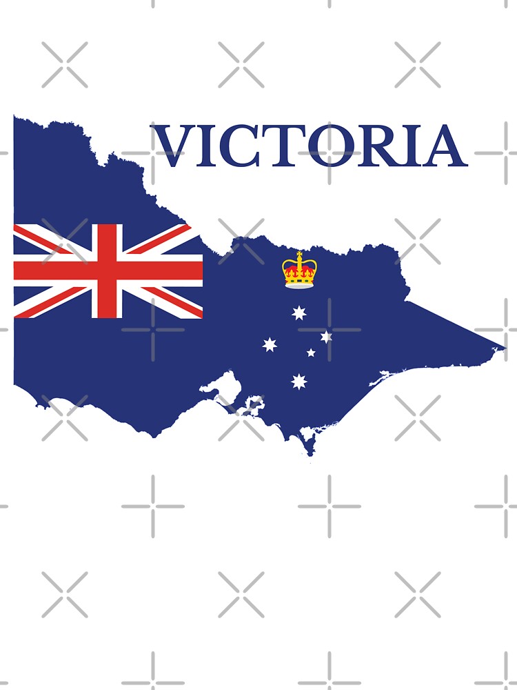 Thumbnail 2 of 2, Kids T-Shirt, Victoria Australian State designed and sold by marosharaf.