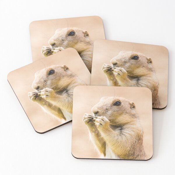 Item preview, Black tailed prairie dog square crop designed and sold by wellsie82.