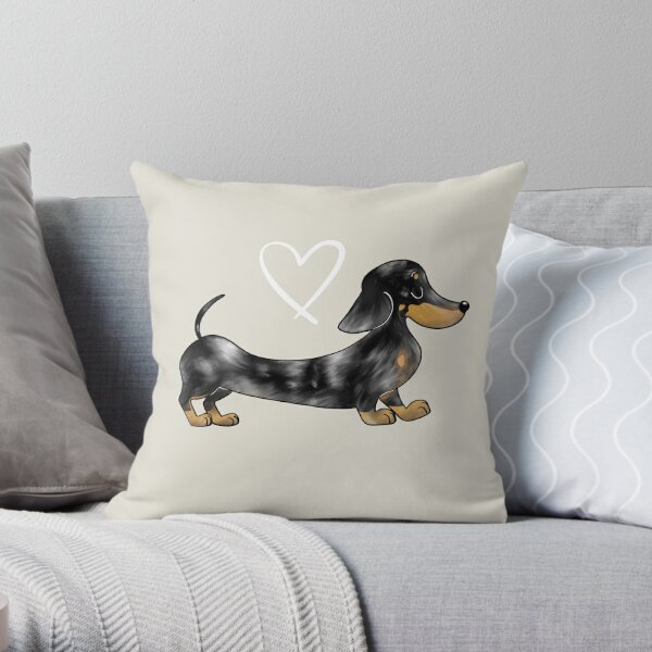 Sausage dog outlet pillows