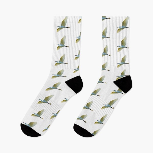 Item preview, Little Egret in flight designed and sold by Dalyndigital Photography.