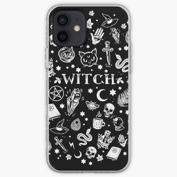WITCH PATTERN 2 iPhone Soft Case