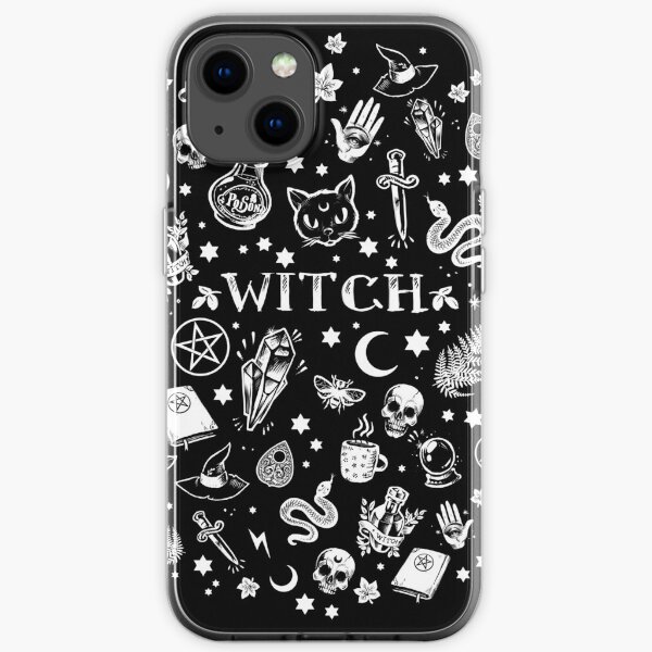 WITCH PATTERN 2 iPhone Soft Case