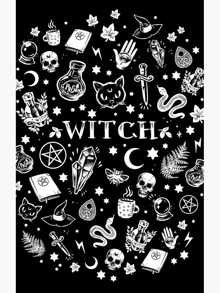 WITCH PATTERN 2 by medusadollmaker