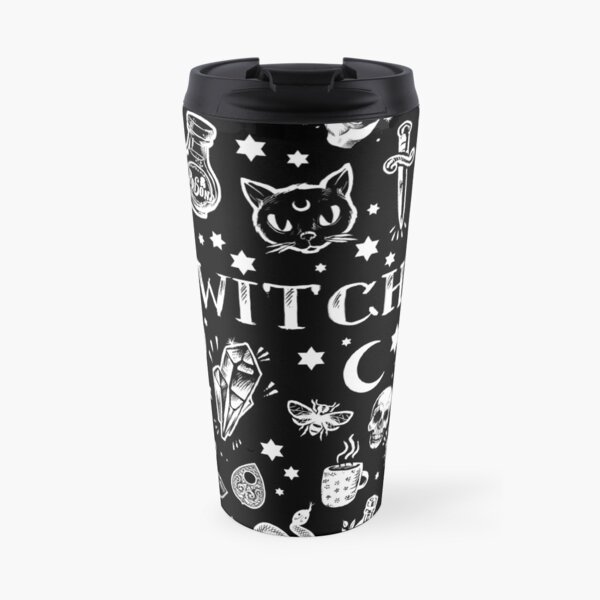 WITCH PATTERN 2 Travel Coffee Mug